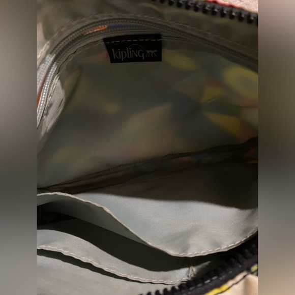 Kipling Crossbody Bag Multicolored Print No Charm - Picture 4 of 6